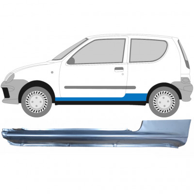 Soleira completa para Fiat Seicento 1998-2010 / Esquerdo 6510