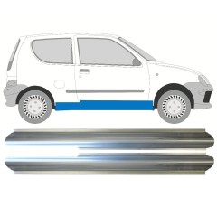 Painel de reparação da soleira para Fiat Seicento 1998-2010 / Esquerda+Direita / Conjunto 14719