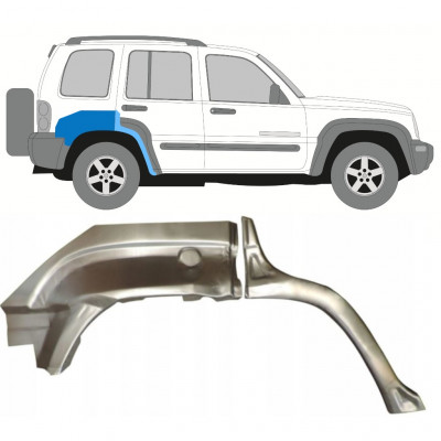 Painel de reparação do guarda-lamas traseiro para Jeep Liberty 2001-2008 / Direito / Conjunto 9961