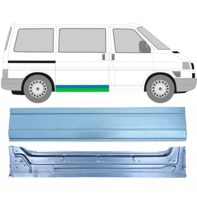 Painel de reparação interna e externa das portas deslizantes para Volkswagen Transporter T4 1990-2003 / Direito / Conjunto 16152