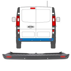 Para-choque traseiro com PDC e Luz para Renault Trafic 2014- / Conjunto 9942