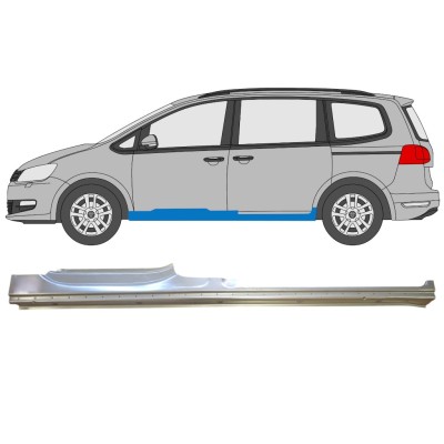 Soleira completa para Volkswagen Sharan 2010-2022 / Esquerdo 14595