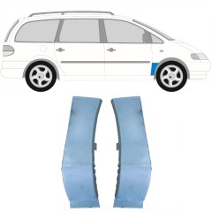 Painel de reparação do guarda-lamas dianteiro para Seat Alhambra 1995-2010 / Esquerda+Direita / Conjunto 14015