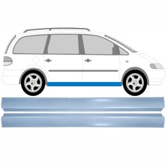 Painel de reparação da soleira para Seat Alhambra 1995-2010 / Esquerda+Direita / Conjunto 14314