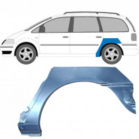 Painel de reparação do guarda-lamas traseiro para VW Sharan Ford Galaxy 2000-2010 / Esquerdo 6600