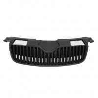 Grelha preta para Skoda Fabia 2007-2010 7524