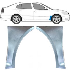 Painel de reparação do guarda-lamas dianteiro para Skoda Octavia II 2004-2013 / Esquerda+Direita / Conjunto 9602
