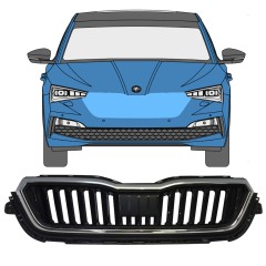 Grelha para Skoda Scala 2019- / Conjunto 11546