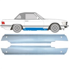 Soleira completa para Mercedes SL-Class 1971-1989 / Esquerda+Direita / Conjunto 11496