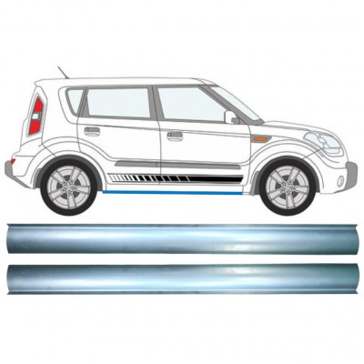 Painel de reparação da soleira para Kia Soul 2008-2013 / Esquerda = Direita (simétrico) / Conjunto 11476