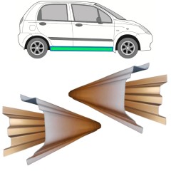 Painel de reparação interna e externa da soleira para Chevrolet Spark 2005-2010 / Esquerda+Direita / Conjunto 11784