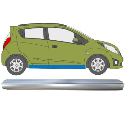 Painel de reparação da soleira para Chevrolet Spark 2010-2014 / Esquerda = Direita (simétrico) 16055