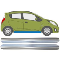 Painel de reparação da soleira para Chevrolet Spark 2010-2014 / Esquerda+Direita / Conjunto 16056