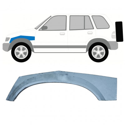 Painel de reparação da parte superior do guarda-lamas dianteiro para Kia Sportage 1994-2002 / Esquerdo 7919