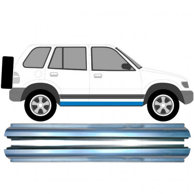 Painel de reparação da soleira para Kia Sportage 1994-2002 / Esquerda+Direita / Conjunto 10443