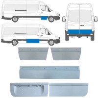 Painel de reparação externa das portas para Mercedes Sprinter 2006-2018 / Esquerda+Direita / Conjunto 11317