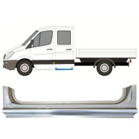 Painel de reparação traseira da soleira para Mercedes Sprinter 2006-2018 / Esquerdo / Cabine dupla 15067