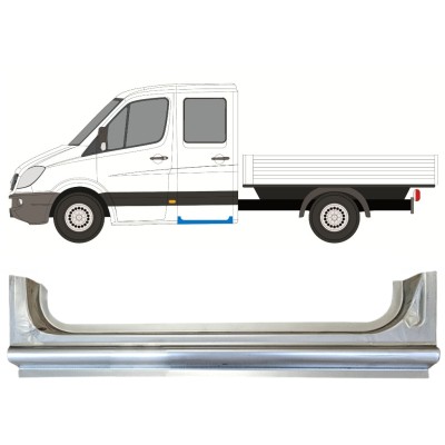 Painel de reparação traseira da soleira para Mercedes Sprinter 2006-2018 / Esquerdo 15067