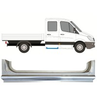 Painel de reparação traseira da soleira para Mercedes Sprinter 2006-2018 / Direito / Cabine dupla 15066