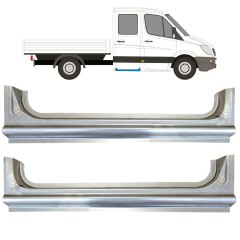 Painel de reparação traseira da soleira para Mercedes Sprinter 2006-2018 / Esquerda+Direita / Conjunto 15068