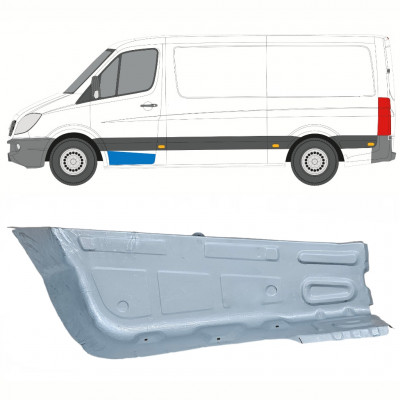 Painel de reparação do degrau dianteiro para Mercedes Sprinter 2006 - / Esquerdo 10207