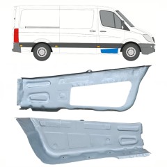 Painel de reparação do degrau dianteiro para Mercedes Sprinter 2006-2018 / Esquerda+Direita / Conjunto 10208