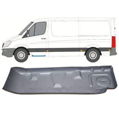 Degrau de entrada da porta para Mercedes Sprinter 2006-2018 / Esquerdo 15073