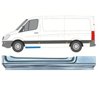 Painel de reparação da soleira da porta dianteira para Mercedes Sprinter 2006-2018 / Esquerdo 17270