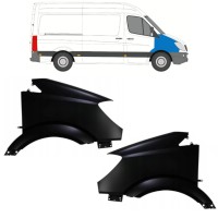 Guarda-lamas dianteiro para Mercedes Sprinter 2006-2013 / Esquerda+Direita / Conjunto 10626