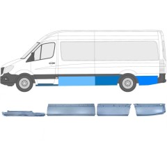 Kit de reparos para Volkswagen Crafter 2005-2017 / Esquerdo / 14505
