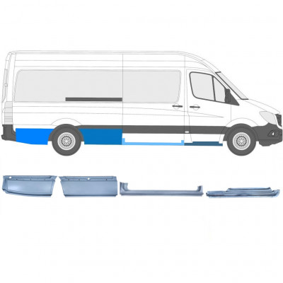 Kit de reparos para Mercedes Sprinter 2006-  / LWB / Direito /  12426