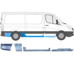 Kit de reparos para Mercedes Sprinter 2006-2018 / Direito / 12424