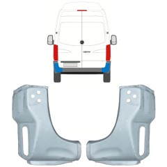 Painel de reparação do canto traseiro para Mercedes Sprinter 2006-2018 / Esquerda+Direita / Conjunto 10496