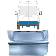 Painel de reparação baixa das portas traseiras para Volkswagen Crafter 2005-2017 / Esquerda+Direita / Conjunto 14024