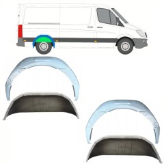 Painel de reparação interna do arco da roda traseira para Mercedes Sprinter 2006-2018 / Conjunto 11969