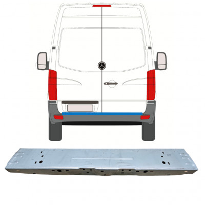 Painel de reparação traseira para Mercedes Sprinter 2006- 11645