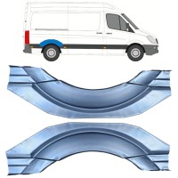 Painel de reparação do guarda-lamas traseiro para Mercedes Sprinter 2006-2018 / Esquerda+Direita / Conjunto 16154