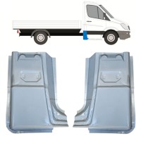 Painel de reparação do canto traseiro para Mercedes Sprinter 2006-2018 / Esquerda+Direita / Cabine simples / Conjunto 15071