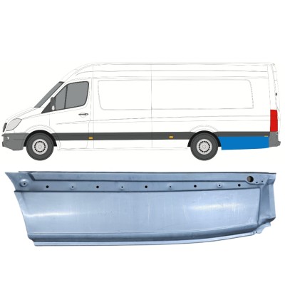 Painel de reparação do guarda-lamas traseiro para Mercedes Sprinter 2006-2018 / Esquerdo 5583