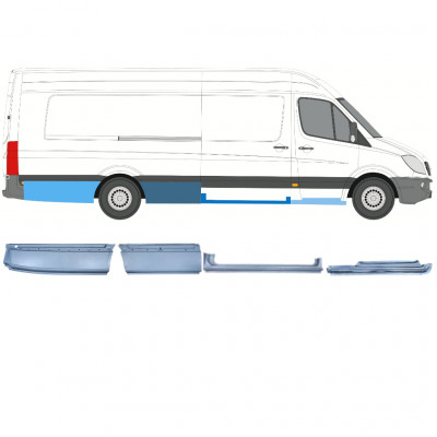 Kit de reparos para Mercedes Sprinter 2006-  / XLWB / Direito /  12428