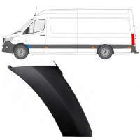 Moldura lateral do guarda-lamas dianteiro para Mercedes Sprinter 2018- / Esquerdo 12931