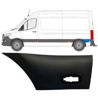 Moldura lateral do guarda-lamas traseiro para Mercedes Sprinter 2018- / Esquerdo 12937