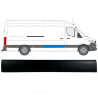 Moldura lateral da porta deslizante para Mercedes Sprinter 2018- / Direito 12932
