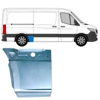 Painel de reparação do guarda-lamas traseiro para Mercedes Sprinter 2018- / Direito 17276