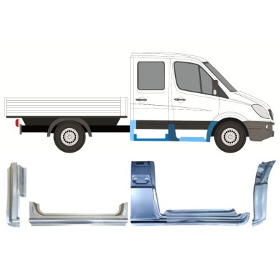 Kit de reparos para Mercedes Sprinter 2006-2018 / Direito / 15085