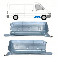 Painel de reparação do degrau dianteiro com parte da soleira para Mercedes Sprinter 1995-2006 / Esquerda+Direita / Conjunto 10243