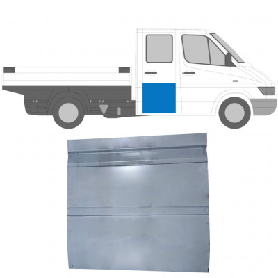 Painel de reparação das portas para Mercedes Sprinter 1995-2006 / Esquerda = Direita (simétrico) / Cabine dupla 6752