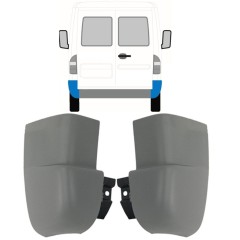 Canto do para-choque traseiro para Mercedes Sprinter 1995-2006 / Esquerda+Direita / Conjunto 9717