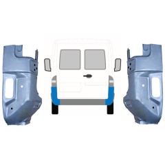 Painel de reparação do canto traseiro para Mercedes Sprinter 1995-2006 / Esquerda+Direita / Conjunto 9715