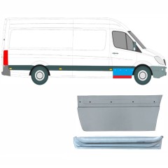 Painel de reparação interna e externa das portas dianteiras para Mercedes Sprinter 2006-2018 / Direito / Conjunto 9623